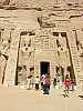 12 - Abu Simbel - Tempio di Hathor - Statue di Ramses II