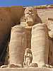 43 - Abu Simbel - Tempio di Amon-Ra - Statue di Ramses IIe Nefertari
