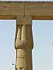 80 - Luxor - Il tempio - Particolare di capitello