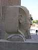 88 - Luxor - Il tempio - La testa del faraone