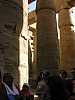 15 - Karnak - Tempio di Amon - La sala ipostile con le ciclopiche colonne