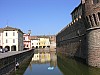 014 - Fontanellato - Il fossa to del castello e il borgo