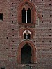 023 - Vigevano - Bifore del castello visconteo sforzesco