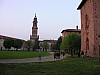 024 - Vigevano - Cortile del castello visconteo sforzesco