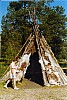 013 - Tenda lappone lungo la strada per Nordkapp