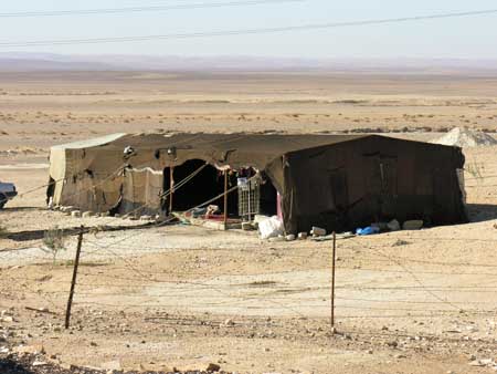 02 - Castelli del deserto - Qasr Kharana - Tenda beduina