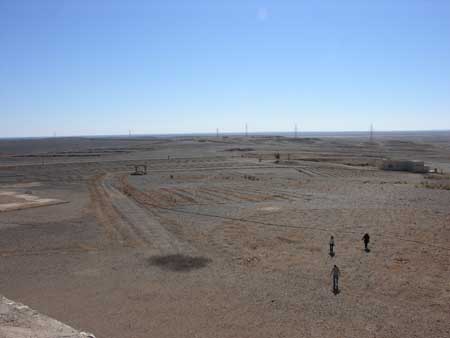 15 - Castelli del deserto - Qasr Kharana - Vista sul deserto