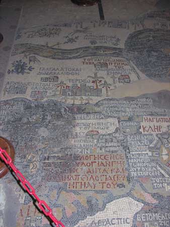 06 - Madaba - chiesa di San Giorgio - Mosaico della mappa