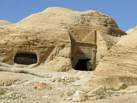014 - Petra - Viale di accesso - Edifici Nabatei