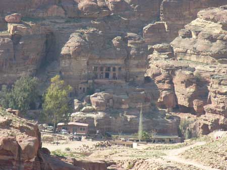087 - Petra - Vista sul monastero