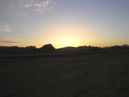 11 - Deserto di Wadi Rum - Tramonto