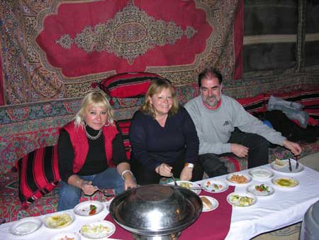 36 - Deserto di Wadi Rum - In tenda ristorante