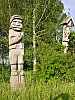 03 - Lituania - Puskonai - Statue lignee