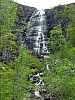 24 - Norvegia - Verso Tromso - Cascata