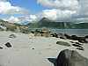 33 - Norvegia - Isole Lofoten - Haukland - Riserva naturale - Spiaggetta