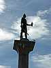 25 - Norvegia - Trondheim - Trovet - Statua di Olaf