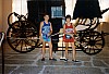 009 - Borgomasino - Stefano e Valentina al museo delle carrozze