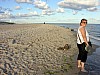 011 - Polonia - Hel - Michela alla spiaggia