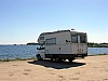 034 - Polonia - Penisola di Hel - Il camper in parcheggio