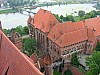 046 - Polonia - Malbork - Castello - Veduta dal mastio