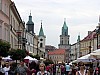 039 - Polonia - Lublino - Via cittadina con vista della cattedrale