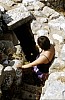 078 - Nuraghe Palmavera - Michela in esplorazione