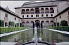 112 - Granada - Alhambra - Cortile con fontana
