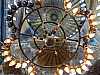 46 - Istanbul - Santa Sofia - Soffito con lampada