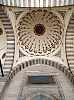 20 - Istanbul - Moschea Suleymaniye - Soffitto del porticato