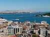 20 - Istanbul - Il Bosgoro dalla torre di Galata