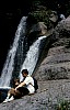 015 - Escursione alle cascate di Col di Pra' - Michela e Stefano alle cascate