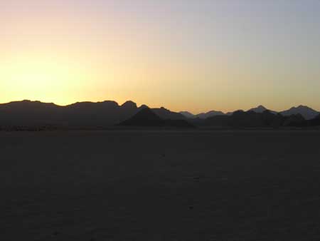 10 - Deserto di Wadi Rum - Tramonto