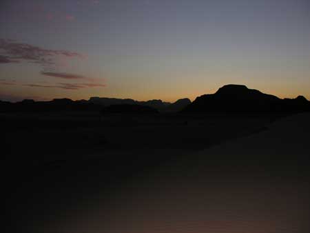 24 - Deserto di Wadi Rum - Tramonto