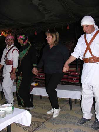 37 - Deserto di Wadi Rum - In tenda ristorante - Michela balla